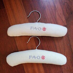 FAO Schwarz Plush Super Soft Baby Hangers